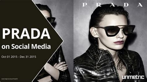 Prada social media